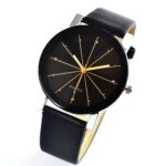 2021 New Fashion Couple Watches Korean Style Watch Ladies And Men Clock Casual Quartz Leather Band Wristwatches Couple Watch 3