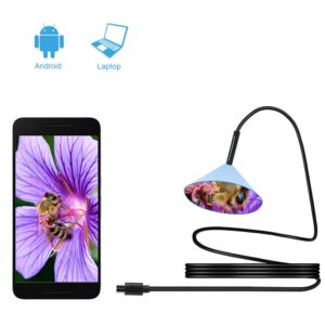 Endoscope Camera Flexible IP67 Waterproof USB 5.5 mm/7 mm Inspection Borescope Camera for Android Phone PC Notebook 6 LEDs 1