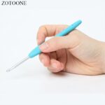 ZOTOONE 12size Colorful Aluminum Crochet Hook Sewing Supplies Knitting Accessories Sewing Tools Craft Hand Made Crochet Hook E 4