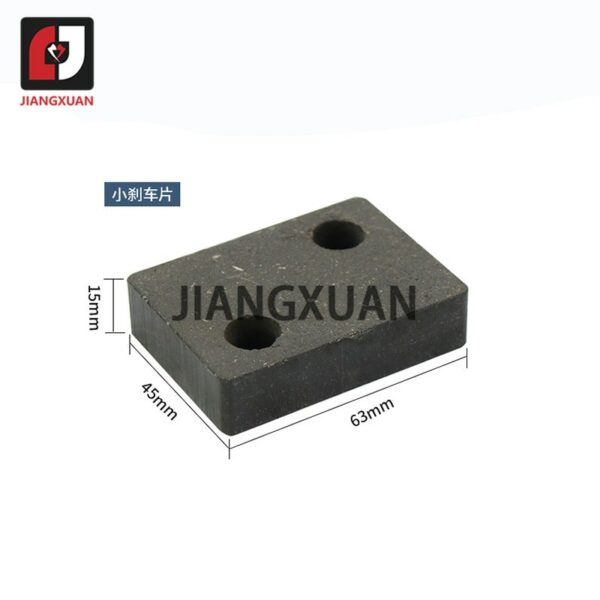 DBG DBH DBS Air Pressure Disc Pneumatic Brake pads Standard size 63*45*15 or other custom size friction plate 3