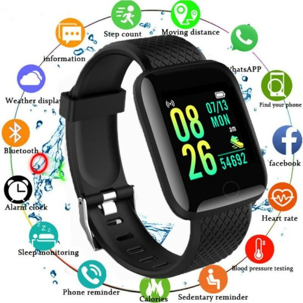 D13 Bluetooth Smart Watch Men Women Blood Pressure Heart Rate Monitor D20 Pro Sport Smartwatch Fitness Tracker For Xiaomi Huawei 1