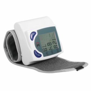 Automatic Wrist Blood Pressure Monitor BP Sphygmomanometer Pressure Meter Tonometer Forfor Measuring Heart Beat And Pulse Rate 1