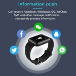 A6 Smart Watch Men 1.3 Color Screen Heart Rate Blood Pressure Monitoring Smart Bracelet Band Fitness Tracker IP67 Waterproof 5