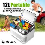 12L 60W Cooling & Warming 2 Charging Car Refrigerator Cooler Portable Car Fridge Methods for Home Travel Camping 2