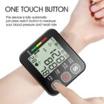 Portable Wrist Blood Pressure Monitor Digital Voice Automatic Tonometer Sphygmomanometer Medical Pulse Meter Heart Rate Monitor 2