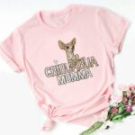 ZOGANKIN Chihuahua Momma Print Women T Shirt Summer New Fashion TShirt Funny Dog Design Lovely Girl T-shirt Tee Shirt Femme 6