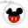 Disney Mickey Mouse Cute Cartoon 10pcs 12mm/18mm/20mm/25mm Round photo glass cabochon flat back Necklace Making findings 8