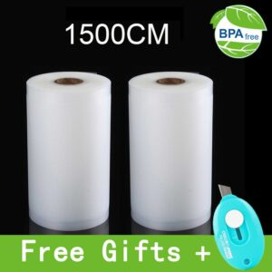 Sous Vide Roll Bags For Vacuum Packing Machine Packaging Food Storage Vacuum Bags for Vacuum Sealer length is 1500CM 1