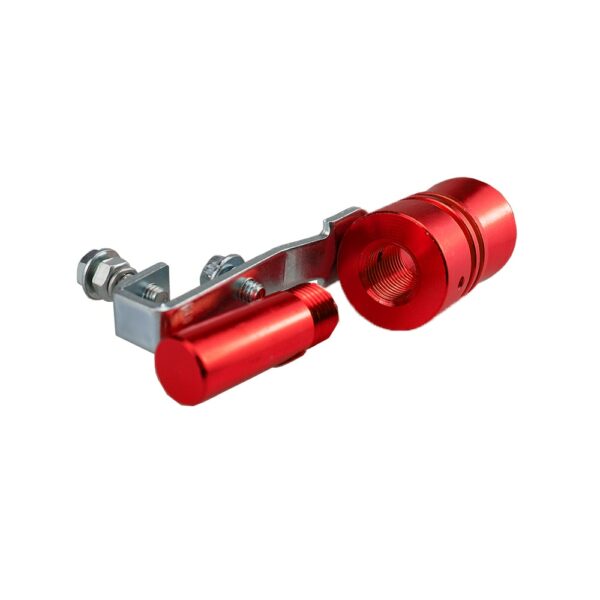 Brand New Universal Simulator Whistler Exhaust Fake Turbo Whistle Pipe Sound Muffler Blow Off Car Styling Tunning Red S/M/L/XL 3