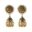 Women's Boho Vintage Ethnic Indian Jhumka Earrings 2020 Gold Small Bell Tassel Flower Carved Drop Dangle Earrings Gypsy Jewelry 11