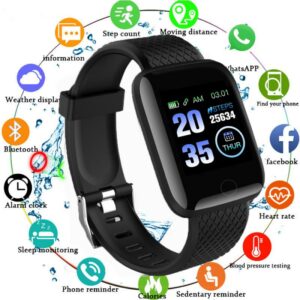 D13 Men Women Smart Watch Blood Pressure Waterproof Smartwatch Heart Rate Monitor Fitness Tracker Sport Watches 116 Plus PK Y68 1