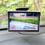 1 Pc Auto Car 5 inch LCD HD Screen Monitor Suction Cup Parking Camera Vehicle Car Rearview Reverse Backup Camera 3