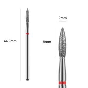 #180/340/320 Nail Drill Milling Cutter Drill Bits Electric Machine Files Burr Buffer Art Grinder Cuticle Cutter Tools 2