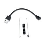 7mm Endoscope Camera Flexible IP67 Waterproof Micro USB Inspection Borescope Camera for Android PC Notebook 6LEDs Adjustable 4