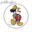 Disney Mickey Mouse Cute Cartoon 10pcs 12mm/18mm/20mm/25mm Round photo glass cabochon flat back Necklace Making findings 9