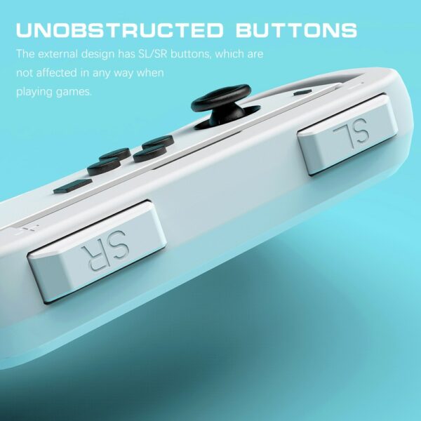 2pc Joycon Bracket Stand Holder Wheel For Nintendo Switch/Nintendo Switch OLED JOY CON Controller Gamepad Hand Grip Accessories 6