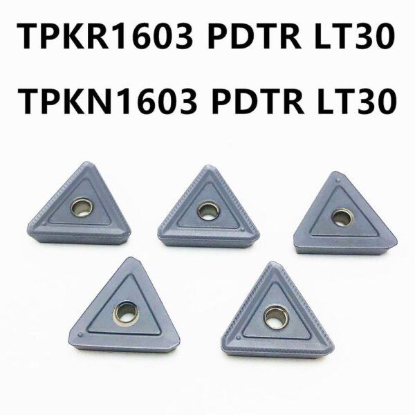 TPKR1603 PDTR LT30 high quality carbide insert TPKN1603 machine tool cutting tool CNC turning insert TPKR lathe parts tool TPKN 3