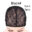 Adjustable Stretch Swiss Lace Wig Caps For Making Wigs XL/L/M/S Black Brown Invisible Mesh Weaving Hairnets With Strap 3 Pcs/Lot 7