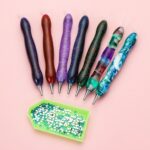 Resin 5D Diamond Painting Pen Eco-friendly Alloy Replacement Pen Heads Point Drill Pens Embroidery Cross Stitch Craft Nail Art 5