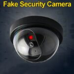 Dummy Camera Fake Dome Camera CCTV Security Outdoor Camera Indoor With Flashing Red LED Light Fake Camera CCTV Surveillance 1