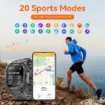 Xiaomi C16 1.69 Inch 3ATM IP68 Waterproof Smart Watch Men Women Fitness Tracker Blood Pressure Monitor Outdoor Sports Smartwatch 2