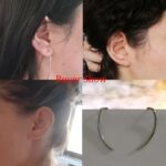 Aide 925 Sterling Silver Smooth Long Line Ear Climber Stud Earrings For Women Minimalist Ear Crawlers Studs Piercing Jewelry 6