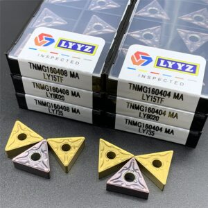 TNMG160404/08 MA LY15TF/LY6020/LY735  high quality external turning tool Carbide lathe tool CNC turning insert 1