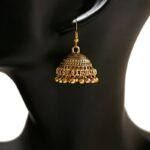 Tibetan Jewelry Silver Color India Geometric Hanging Dangle Drop Earrings Bohemia Bells Jhumka Earrings 6