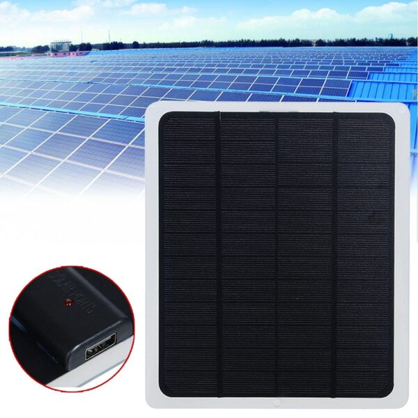 12V 20W Portable Solar Panel Waterproof Trickle Battery Charger Power Supply with Alligator Clip+Lighter for Car Boat Yacht 2