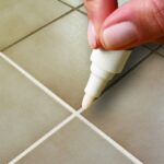 Tile Marker Repair Wall Grout Pen White Grout Marker Odorless Non Toxic for Tiles Floor and Tyre Suitable Car Painting Mark Pen 1