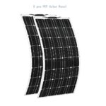 Portable Flexible Solar Panel 16V 100W 18v plate monocrystalline efficiency PV 12V 100 watt china photovoltaique Rv yacht 3