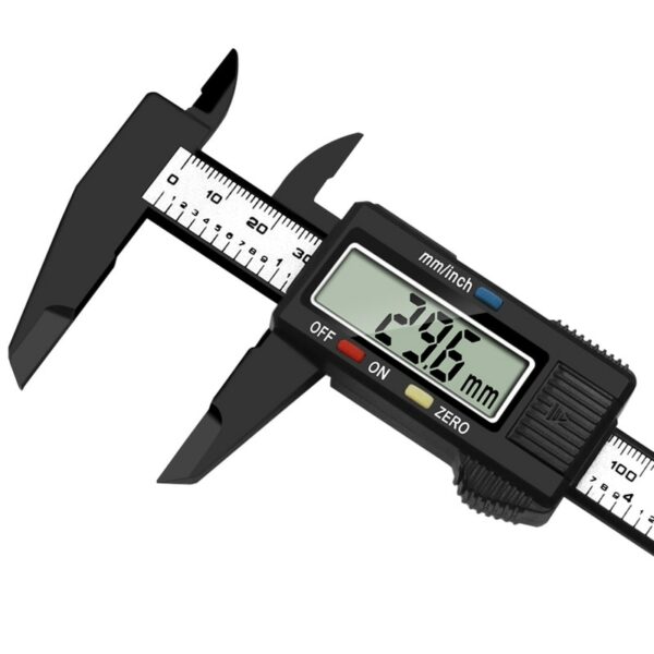 Digital Vernier Caliper LCD Electronic  Altimeter Micrometer Measuring  Tool  Plastic Ruler 0-150mm 0-100mm 6-inch 3