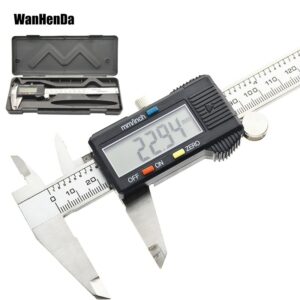 0-150mm digital caliper stainless steel electronic caliper metal vernier caliper measurement tool 1