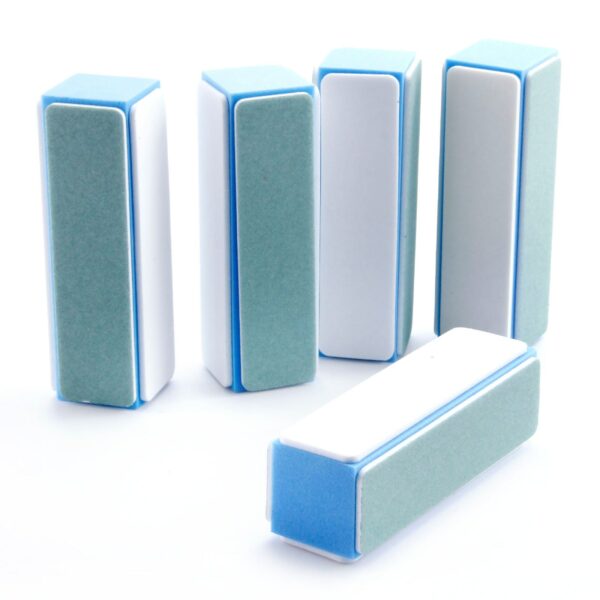 DRELD 5Pcs/lot Sanding Polishing Buffers 4 Way Buffer Polishing Block Grit 1000 7000 Polishing Sanding Tools 1