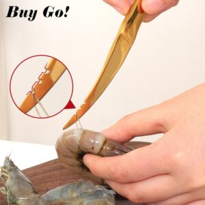 Stainless Steel Shrimp Line Knife Lobster Fish Cleaning Shrimp Intestines Cutting Knife Open Shrimp Back Practical Seafood Tool 1