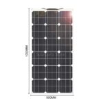 Solar Panel Kit 300W 200w 100w flexible solar panels module controller for camper caravan boat car battery 12v Energy chargin 3