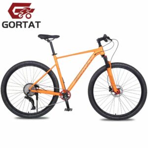 GORTAT 21 Inch Frame Aluminum Alloy Mountain Bike 10-Speed Bicycle Double Oil Brake Front & Rear Quick Release Lmitation Carbon 1