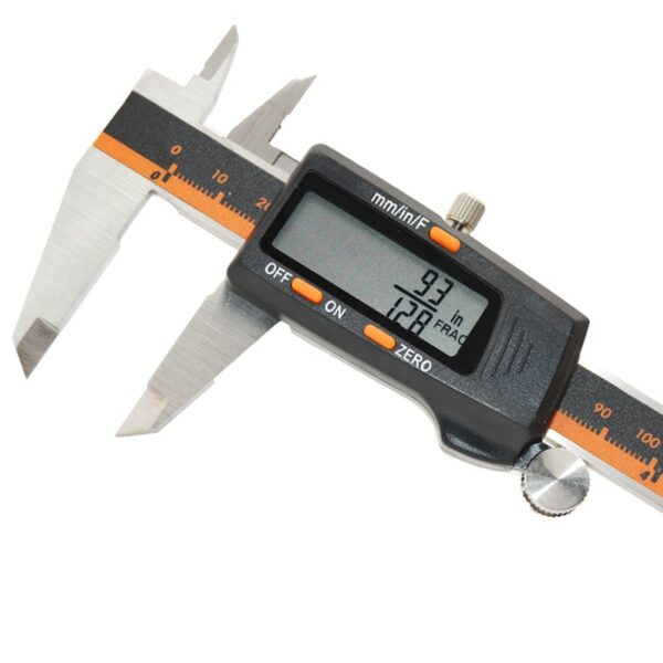 Stainless Steel Digital Display Caliper 6 inch 150 mm Fraction/MM/Inch High Precision LCD Vernier Caliper Measuring tools Gauges 2