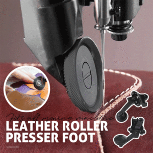 Leather Roller Presser Foot Industrial Sewing Machine Parts Leather Presser Foot Sewing Machine Roller Presser Foot Apparel 1
