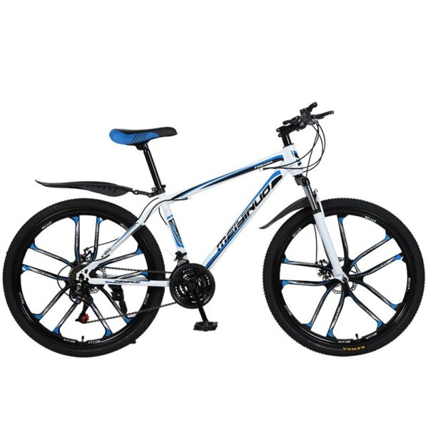 WolFAce 26 Inch 21/24/17 Speed Mountain Bike Adult Bicycle With Double Disc Brakes Variable Speed Adult Bicycle 2021 New 2
