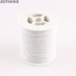 ZOTOONE 200Meters/Roll Sewing Threads for Overlockers Embroidery Machine DIY Apparel Sewing & Elastic Polyester Sewing Threads D 1