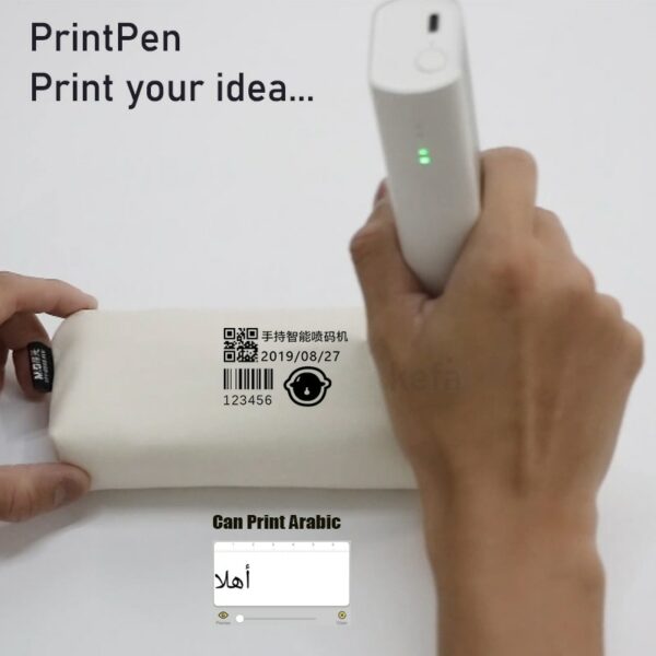 Evebot Portable Printpen Mini Printer Inkjet Pen Portables Handheld Printers Small Color DIY Printing for Android/IOS 1