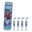 Oral B Replacement Brush Head for Kids Soft Bristle Brush Heads Refill for Oral B Kids Electric Toothbrush Clean Teeth 4 pcs 13