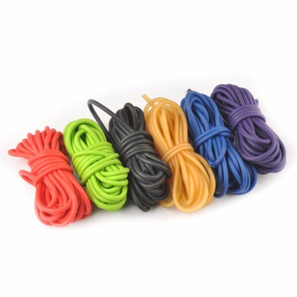 5mm*5/10m Outdoor Natural Latex Rubber Tube Stretch Elastic Slingshot Replacement Band Catapults Sling Rubber 2