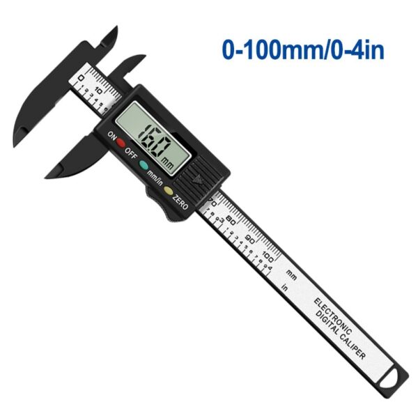Digital Vernier Caliper LCD Electronic  Altimeter Micrometer Measuring  Tool  Plastic Ruler 0-150mm 0-100mm 6-inch 4