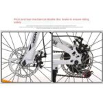 WolFAce 24/26 Inch Mountain Bike Double Disc Brake Bicycle Adult Student Variable Speed Shock-absorbing Bike 2022 New Nice Gift 4