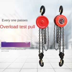 1T 2T Chain Hoist Hsz Cable Hand Control Pulley Chain Block Polipasto Crane 2.5M Manual Block Lift Pulley Lifting Rewinding 1