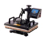 Cheap 30*38CM 8 in 1 Combo Heat press Machine Sublimation Printer 2D Heat Transfer Machine for Cap Mug Plate Tshirts CE Approved 3