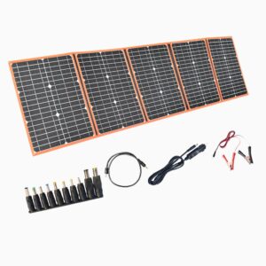 XINPUGUANG portable foldable photovoltaic solar panel folding 40w 60W 80W 100W 150W fotovoltaic panel Kit battery phone charger 2