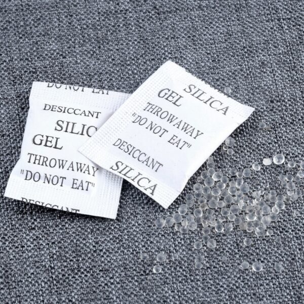 50/100/200 Packs Non-Toxic Silica Gel Desiccant Damp For Dehumidifier Accessories Absorber Bags Kitchen Room Living Moisture 4
